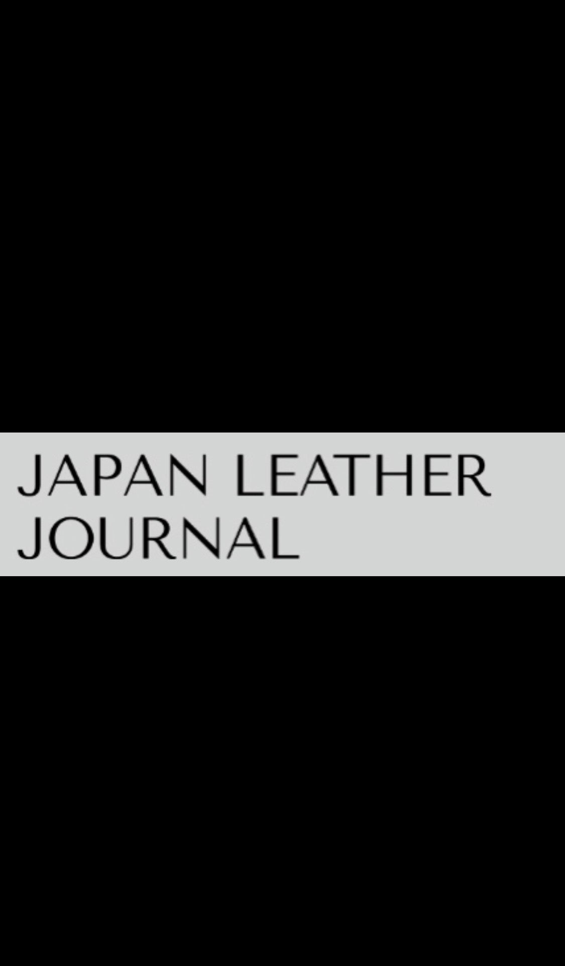 JAPAN LEATHER JOURNAL 2023.2.1