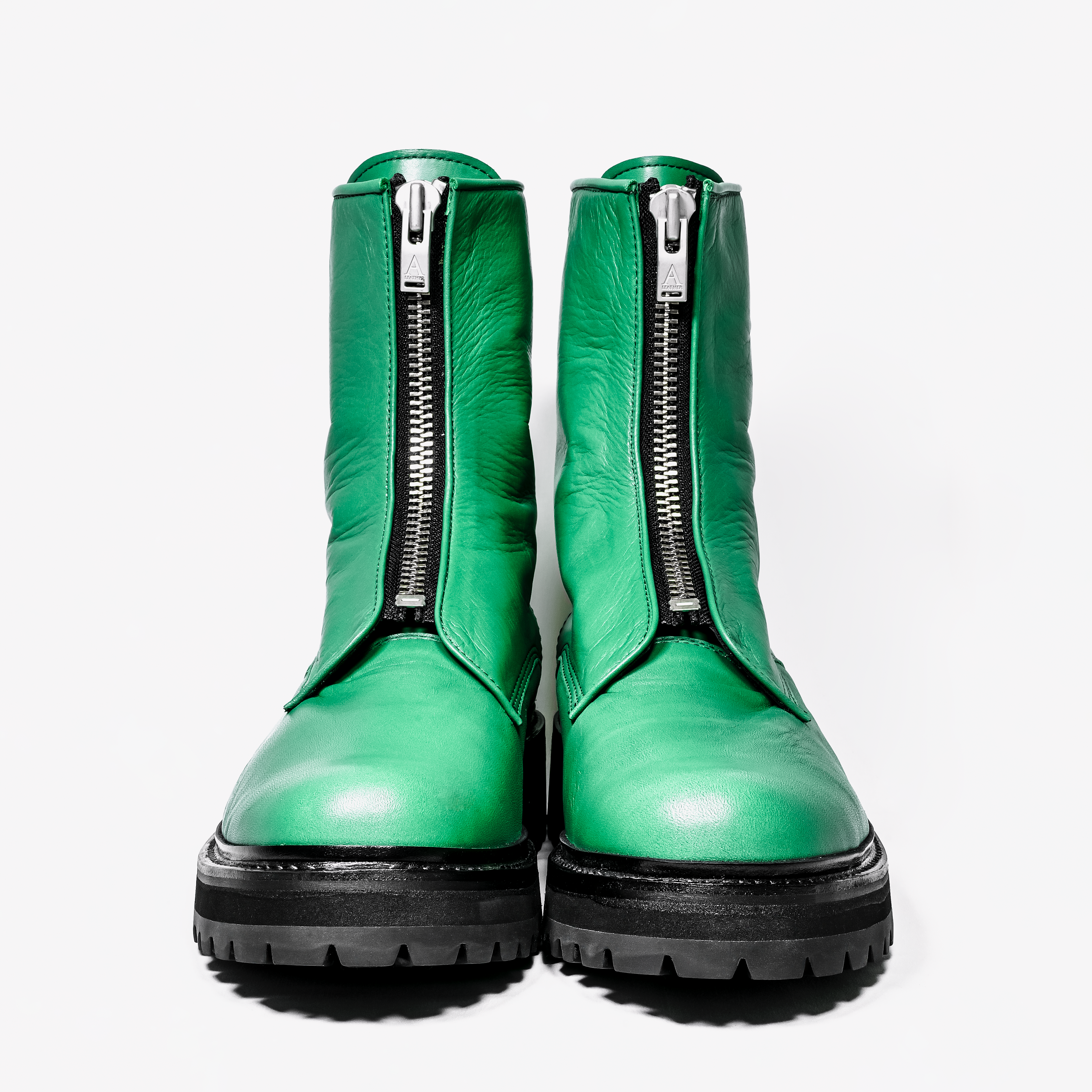 Zip boots GREEN
