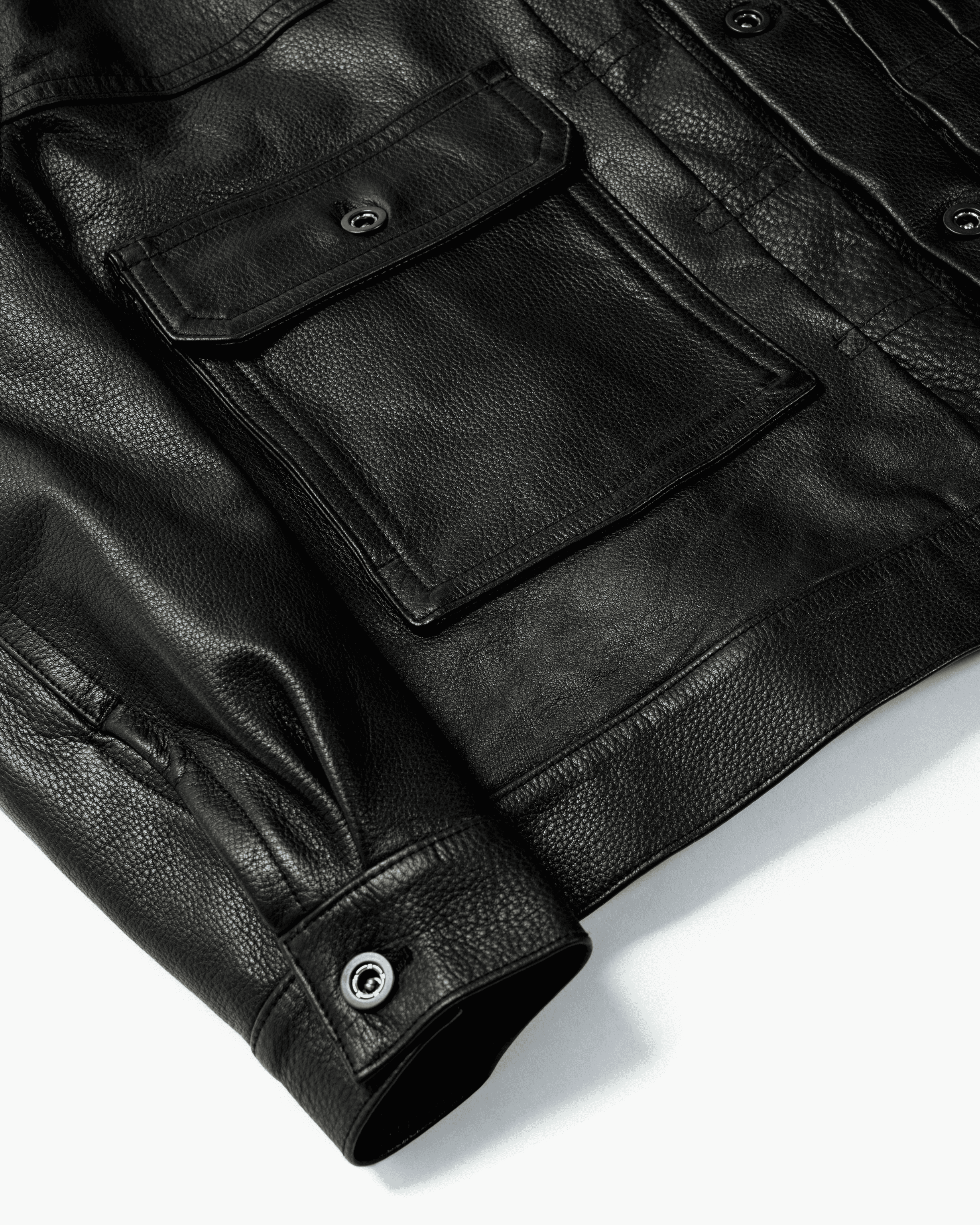 NEW】Trucker Jacket トラッカージャケット-A LEATHER エーレザー – A NEW】Trucker Jacket トラッカージャケット-A LEATHER エーレザー – A